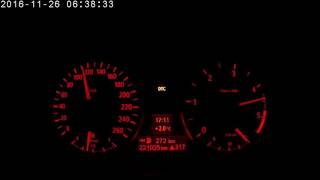 BMW E90 318d Stage 3 acceleration 0200 [upl. by Ecneralc]