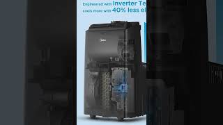 Midea Duo 14000 BTU Portable Air Conditioner Review shorts [upl. by Akimed]