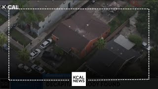 Investigation underway after decomposed body found in South LA alleyway [upl. by Mullen872]