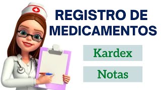 Registro de medicamentos📝seguridadysalud [upl. by Nosnev]