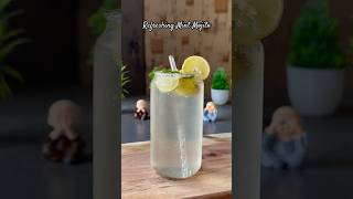 Recipe of mint mojito drink shorts drink mojito viral [upl. by Dowell453]