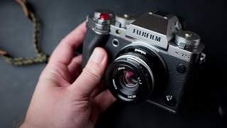 Super Cheap And Fun Lens For Fujifilm X Cameras [upl. by Ibrad]