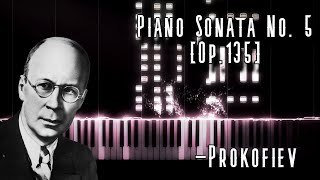 S Prokofiev  Piano Sonata No 5 in C Major Op 135 [upl. by Krystalle816]