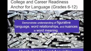 Sadlier Webinar Vocabulary Instruction and the Common Core State Standards [upl. by Lelith]