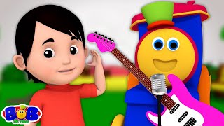 Bob El Tren Canción de los Sentidos para Niños Aprende y Canta con Diversión Con Más Rimas [upl. by Kcorb866]