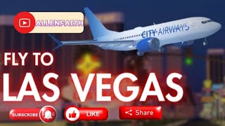 GOING TO LAS VEGAS ROBLOX  Landvetter Airport Simulator [upl. by Nnyledam]