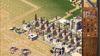 Pharaoh Walkthrough Mission 07  Abedju Abydos [upl. by Natek]