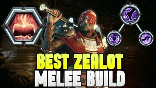 Best Zealot Melee Hammer Build Darktide Patch 14 Leveling Guide [upl. by Zitella]