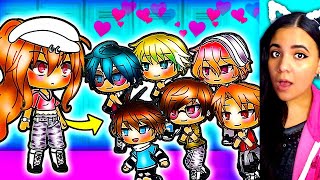 📲 Got Added in a Random Group Chat with 6 Boys 3 😬 Gacha Life Mini Movie Reaction ft Voice Actors [upl. by Dareg600]