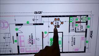 20X52 HOUSE PLAN [upl. by Lew]