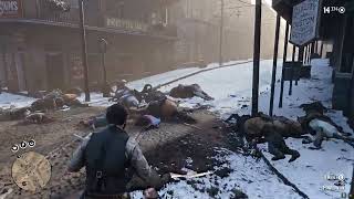 Red Dead Redemption 2 mods  Massacre in Saint Denis Lenovo LOQ stress test  I5 12450H RTX 3050 6GB [upl. by Akino]