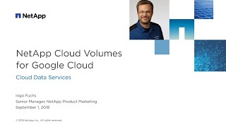 Experience NetApp Cloud Volumes on Google Cloud Platform [upl. by Alden]