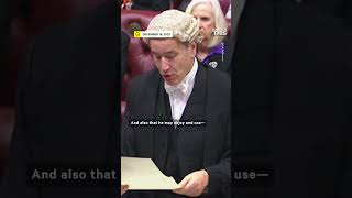 Mission Impossible Theme Song Interrupts House Of Lords Ceremony [upl. by Dessma]