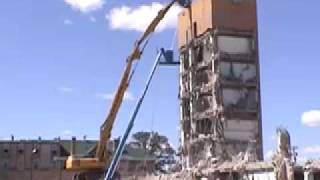 Hospital Demolition [upl. by Brod]