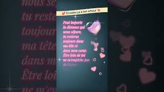 Texte damour Message damour romantique amour romantique love message [upl. by Eldon]