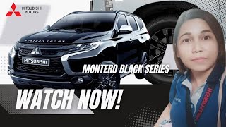 ANG ASTIG NG NEW MONTERO BLACK SERIES MAPAPAWOW KA AVAIL NOW mitsubishi montero car 2023 [upl. by Quenby]