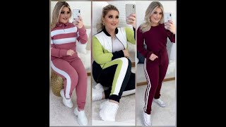 tendance survetement femme 2021tendance jogging أحدث وأشيك و أجمل الملابس الرياضية للبنات 2021 [upl. by Sajet636]