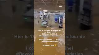 Hier le 17 octobre le carrefour de Givors  commune Du Rhône [upl. by Normand]