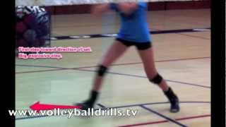 Volleyball How to swing block [upl. by Hansel138]