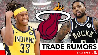 Miami Heat Trade Rumors BEFORE NBA Regular Season Ft Myles Turner amp Damian Lillard [upl. by Aseena]