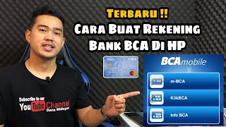 CARA MEMBUAT REKENING BCA ONLINE GRATIS  CUKUP PAKAI KTP [upl. by Ephrayim]