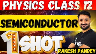 Semiconductor Class 12 Semiconductor Class 12 One Shot  Semiconductor  Rakesh Pandey  JEENEET [upl. by Yesrej]