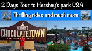 Hershey’s park Pennsylvania USA [upl. by Brenn]