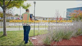 Spectra Geospatial SP100 GNSS Receiver [upl. by Natsirk]