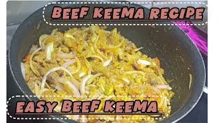 BEEF KEEMA RECIPE  BOHOT ASAAN TARIKE SE BANAYEN BEEF RECIPE  TRY THIS RECIPE ❤ [upl. by Eanaj]