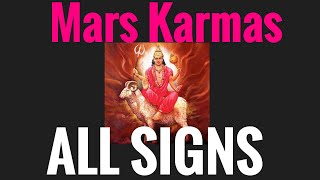 Mars in All Signs Vedic Astrology [upl. by Suiram894]