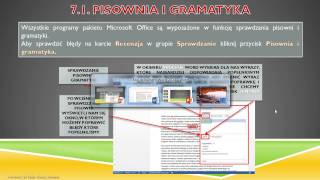 71 Pisownia i gramatyka [upl. by Sandstrom]