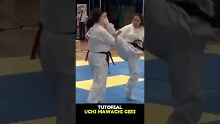 Uchi Mawachi Geri Tutorial  kick learning martialarts ufc kick mma viralshorts [upl. by Aima]