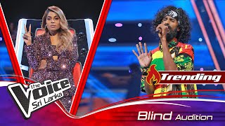 Rameesh Sashinka  Sweat  Blind Auditions  The Voice Sri Lanka Season 2 [upl. by Rozella]