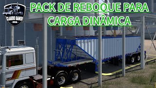 Download Pack de Reboques Para Carga Dinâmica Ets2 150 [upl. by Urban]