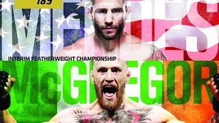 UFC 189 Chad Mendes vs Conor McGregor [upl. by Tnias]