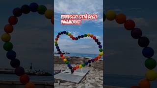 Viareggio city of love come and visit here [upl. by Nyrehtac749]