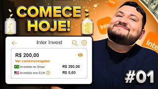 MONTANDO UMA CARTEIRA DE INVESTIMENTOS DO ZERO  COMEÇANDO COM R 200 REAIS 01 [upl. by Neelasor848]