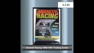 Andretti Racing 19561991 Trading Cards [upl. by Akcemat]