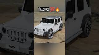 THAR ROXX ADDED 🎉💯  Indian vehicle simulator 3D new update 😱 popular [upl. by Viglione]