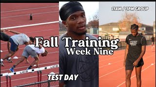 Day in the Life as a Track Athlete  Fall Training  Week Nine [upl. by Weissman]