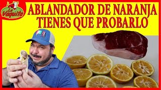 Carne Asada marinada con naranja agria  La Vaquita [upl. by Yntrok968]