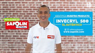 Impermeabiliza tus paredes y acabados con Invecryl 500  Pintar es Fácil y es con Sapolin [upl. by O'Meara]