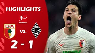 FC Augsburg gegen Borussia Mgladbach 21 SpielHighlights Tor  Bundesliga 202425 [upl. by Dobbins95]