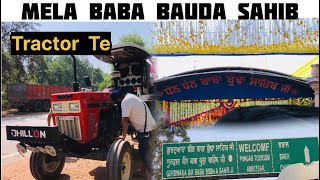 Mela baba bauda sahib ji 🙏🏻 tractor te 🚜 race Lagi tractor de Naal 🔥 [upl. by Methuselah443]