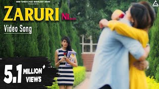 Zaruri Ni Official Video  R Mohit Ft Neetu Bhalla  Punjabi Song [upl. by Isak]