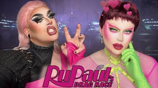 Chaos and Charm – Rupauls Drag Race Season 16 Episode 8  With Viridian and Medusa Chaos [upl. by Ranger]