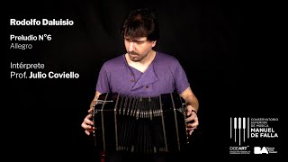 TUTORIAL  BANDONEÓN  Rodolfo Daluisio Preludio nº 6 Allegro [upl. by Ynotna]