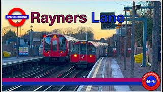 London Underground Action at Rayners Lane Station  30112023 [upl. by Faustina536]