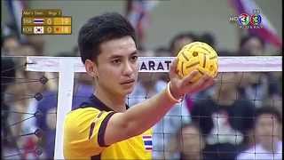 THAKOR 30th Kings Cup Sepaktakraw Mens Team B Set1 [upl. by Judsen363]