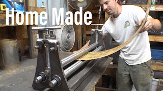 Making a Sheet Metal Roller from Scrap Metal [upl. by Aundrea]